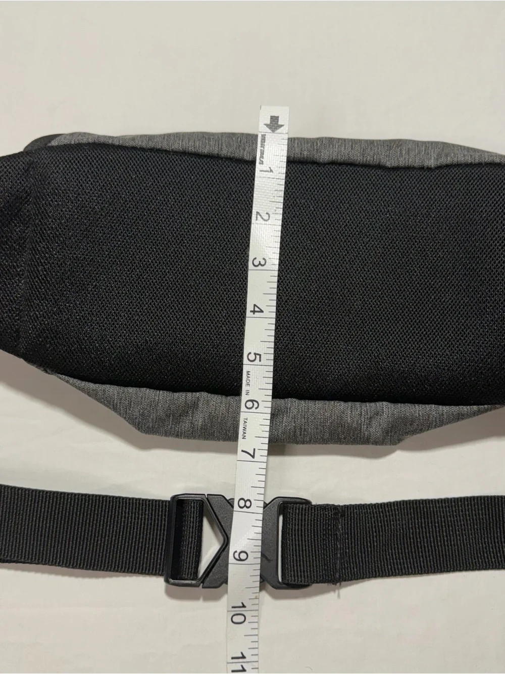 Jordan Heather Gray Sling Waist Bag